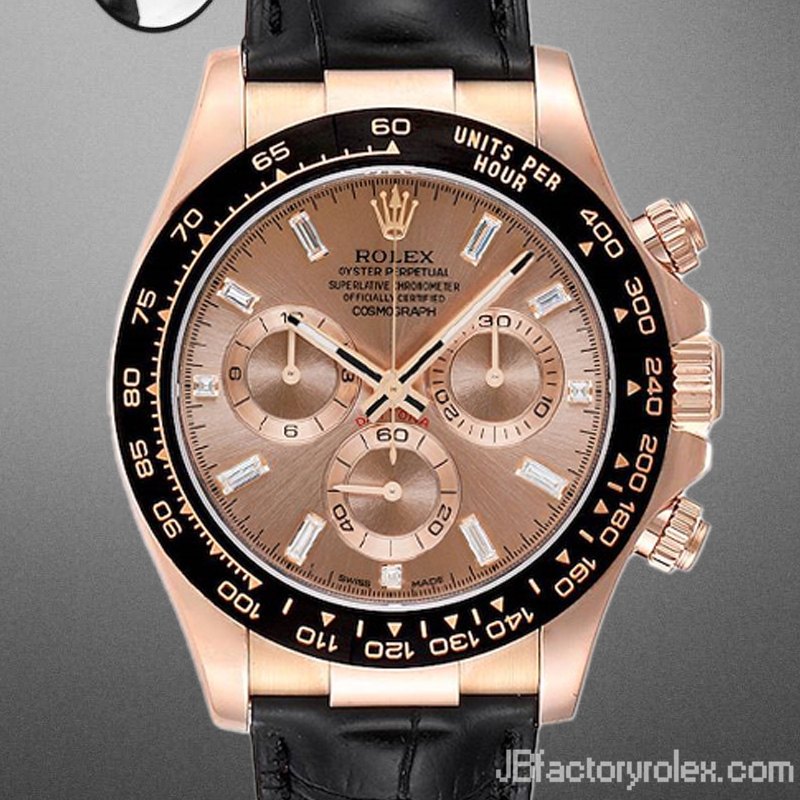JB Rolex Daytona 40mm 116515 Men's Watch Automatic Fake - JB Factory ...